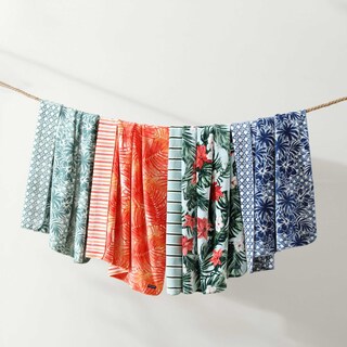 Foto 7 | Foto 7 | Manta Tommy Bahama Ultra Suave De Franela 127x178 Cm Naranja - Venta Internacional.