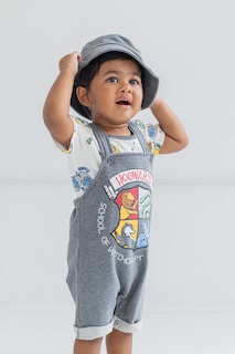Foto 2 | Foto 2 | Conjunto Harry Potter Para Bebés Niño 3-6 Meses De 3 Piezas: Overol Camiseta Y Sombrero - Venta Internacional.