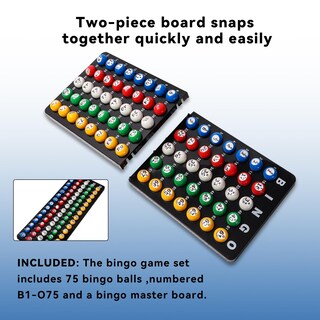 Foto 5 | Foto 5 | Bingo Master Board Gse Games & Sports Expert Con 75 Bolas - Venta Internacional.