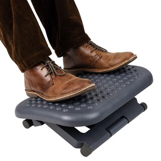 Foto 1 | Foto 1 | Foot Rest Mind Reader Para Debajo Del Escritorio Ergonómico De Plástico Negro - Venta Internacional.