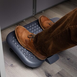 Foto 2 | Foto 2 | Foot Rest Mind Reader Para Debajo Del Escritorio Ergonómico De Plástico Negro - Venta Internacional.