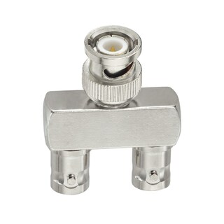 Foto 4 | Foto 4 | Adaptador Divisor Bnc Coaxial Rf Eightwood Paquete De 2 Unidades Bnc M A 2xbnc F - Venta Internacional.