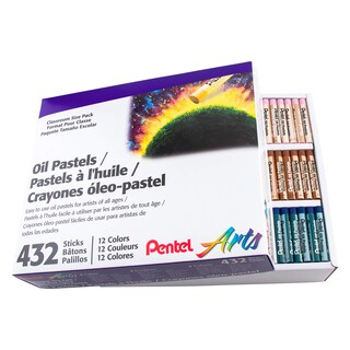 Foto 1 | Foto 1 | Pack De 432 Piezas De Pasteles Al Óleo Pentel Phn-12cp2 Para Aula - Venta Internacional.
