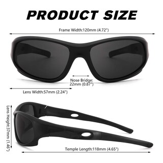 Foto 3 | Foto 3 | Gafas De Sol Pro Acme Deportivas Polarizadas Irrompibles Para Niños Paquete De 3 - Venta Internacional.