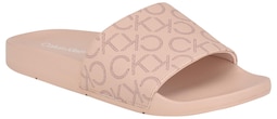 Sandalia Slide Calvin Klein Athens Para Mujer Color Rosa Talla 10 - Venta Internacional.