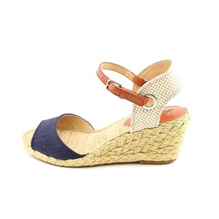 Foto 4 | Foto 4 | Sandalia De Cuña Lucky Brand Kyndra Azul Marroquí Con Tacón De 6.5 Cm - Venta Internacional.