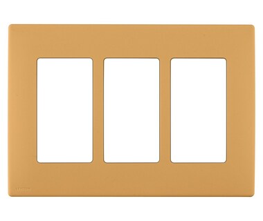 Foto 1 | Foto 1 | Placa De Pared Leviton Rewp3-tc Renu De Tres Elementos Sin Tornillos A Presión - Venta Internacional.