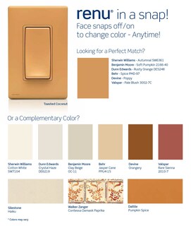 Foto 3 | Foto 3 | Placa De Pared Leviton Rewp3-tc Renu De Tres Elementos Sin Tornillos A Presión - Venta Internacional.