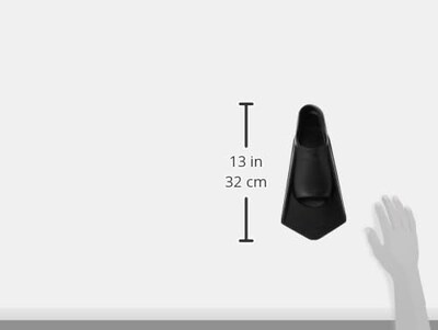 Foto 3 | Foto 3 | Gancho Powerfin Arena Fins De Natación Color Negro Y Plateado Tallas 6 Y 7 - Venta Internacional.