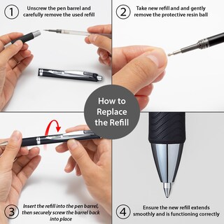 Foto 6 | Foto 6 | Recarga De Tinta Pentel Energel Pro 0.7mm Línea Media Azul Paquete De 12 - Venta Internacional.