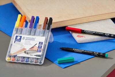 Foto 2 | Foto 2 | Marcadores Staedtler Lumocolor 317 Mediano 1mm Paquete De 8 - Venta Internacional.