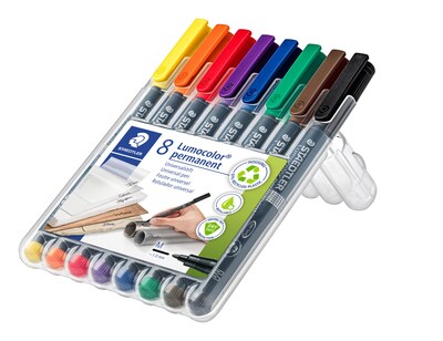 Foto 3 | Foto 3 | Marcadores Staedtler Lumocolor 317 Mediano 1mm Paquete De 8 - Venta Internacional.