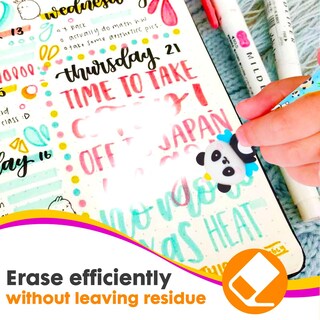 Foto 3 | Foto 3 | Bolígrafos De Gel Borrables Yoytoo 8 Colores Retráctiles Punta Fina 0.5mm - Venta Internacional.