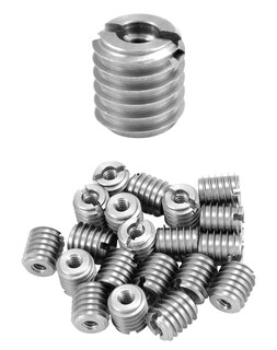 Foto 1 | Foto 1 | Qwork Inserto Roscado De Acero Inoxidable 10-24 Paquete De 20 1.27 Cm - Venta Internacional.