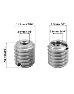Foto 7 | Foto 7 | Qwork Inserto Roscado De Acero Inoxidable 10-24 Paquete De 20 1.27 Cm - Venta Internacional.
