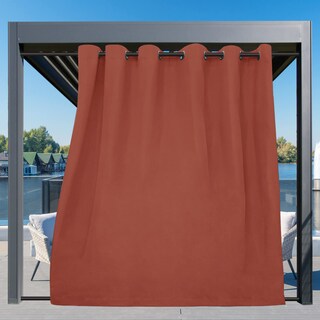 Foto 3 | Foto 3 | Cortina Para Exterior Easy-going 280x244 Cm Impermeable Roja Terra - Venta Internacional.