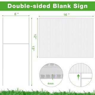 Foto 2 | Foto 2 | Señales Para Jardín Tuanse Paquete De 20 Con Estacas Metálicas 40 6 X 30 5 Cm - Venta Internacional.