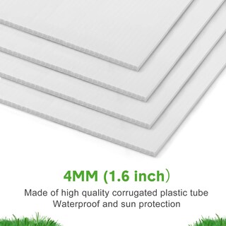 Foto 3 | Foto 3 | Señales Para Jardín Tuanse Paquete De 20 Con Estacas Metálicas 40 6 X 30 5 Cm - Venta Internacional.