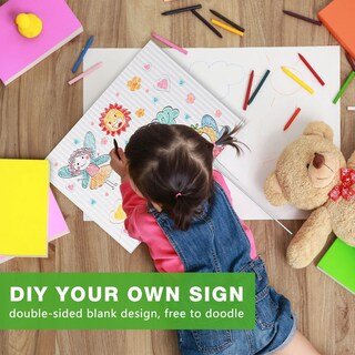 Foto 7 | Foto 7 | Señales Para Jardín Tuanse Paquete De 20 Con Estacas Metálicas 40 6 X 30 5 Cm - Venta Internacional.