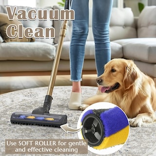 Foto 7 | Foto 7 | Alfombra Jinchan Redonda Florales Vintage Antideslizante Taupe 122cm - Venta Internacional.