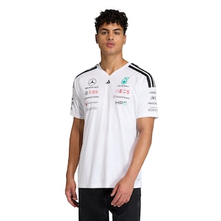 Foto 1 | Foto 1 | Jersey De Piloto Mercedes - Amg Petronas F1 Team Adidas Blanco Hombre