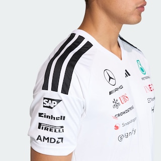 Foto 5 | Foto 5 | Jersey De Piloto Mercedes - Amg Petronas F1 Team Adidas Blanco Hombre