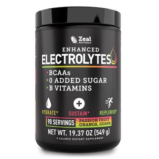 Foto 1 | Foto 1 | Polvo De Electrolitos Zeal Naturals 90 Porciones Bcaa Keto - Venta Internacional.