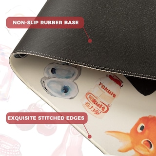 Foto 4 | Foto 4 | Icasso Alfombrilla Grande Para Escritorio 90x40 Cm Antideslizante Acuarela - Venta Internacional.