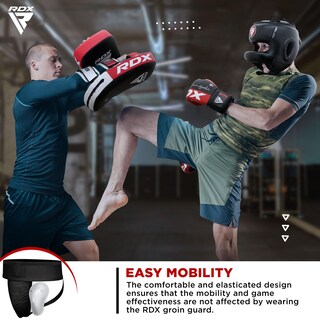 Foto 3 | Foto 3 | Protector De English: Copa Ajustable Con Ventilación Para Ingle Rdx Mma - Venta Internacional.