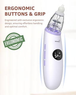 Foto 3 | Foto 3 | Aspirador Nasal Eléctrico Grownsy Bc024 Con 3 Puntas De Silicona - Venta Internacional.