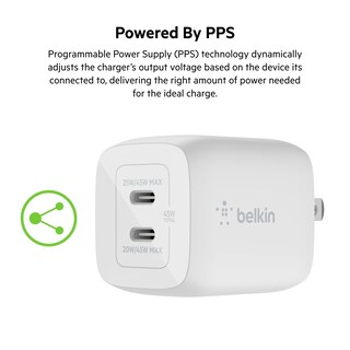Foto 6 | Foto 6 | Cargador De Pared Belkin Boostcharge Pro 45 W Dual Usb-c Gan - Venta Internacional.