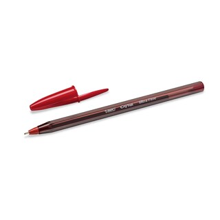 Foto 2 | Foto 2 | Paquete De 20 Bolígrasos Bic Cristal Exact Punta Fina 0.7 Mm Rojo - Venta Internacional.