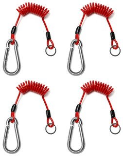 Foto 1 | Foto 1 | Qwork Cable De Emergencia Para Remolque Paquete De 4 Acero Enrollado De 1 2 M - Venta Internacional.