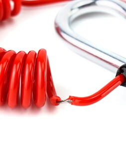 Foto 2 | Foto 2 | Qwork Cable De Emergencia Para Remolque Paquete De 4 Acero Enrollado De 1 2 M - Venta Internacional.