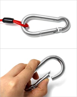 Foto 4 | Foto 4 | Qwork Cable De Emergencia Para Remolque Paquete De 4 Acero Enrollado De 1 2 M - Venta Internacional.