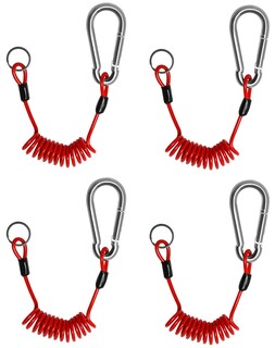 Foto 7 | Foto 7 | Qwork Cable De Emergencia Para Remolque Paquete De 4 Acero Enrollado De 1 2 M - Venta Internacional.