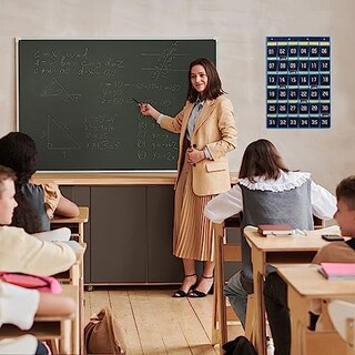 Foto 7 | Foto 7 | Organizador De Bolsillos Para Aula Hblife 36 Compartimentos Azul Paquete De 2 - Venta Internacional.