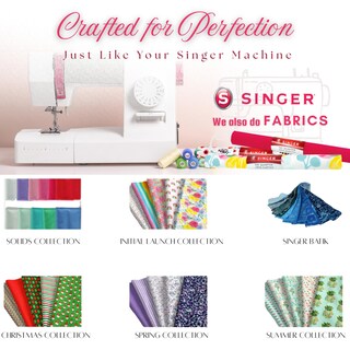 Foto 5 | Foto 5 | Tela De Algodón Singer Con Flores Blancas Pequeñas Sobre Fondo Amarillo Por Metro - Venta Internacional.