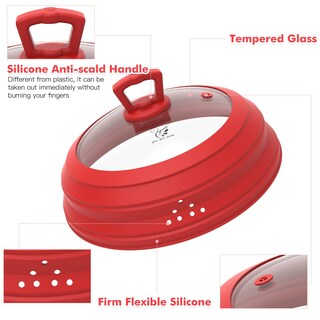 Foto 3 | Foto 3 | Tapa Antisalpicaduras Para Microondas Glou-glou Goose 27 Cm Con Ventilación - Venta Internacional.