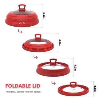 Foto 4 | Foto 4 | Tapa Antisalpicaduras Para Microondas Glou-glou Goose 27 Cm Con Ventilación - Venta Internacional.