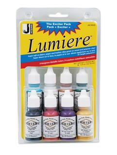 Foto 1 | Foto 1 | Pack De 8 Pinturas Jacquard Lumiere Mini Exciter Metálicas 15 Ml - Venta Internacional.