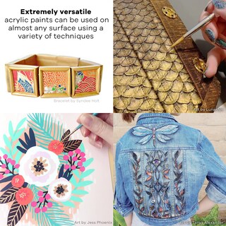 Foto 5 | Foto 5 | Pintura Para Tela Jacquard Lumiere 237 Ml Acrílico Metálico - Venta Internacional.