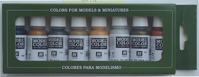 Foto 1 | Foto 1 | Set De Pinturas Vallejo Model Color Effects Metálicas 8x18ml - Venta Internacional.