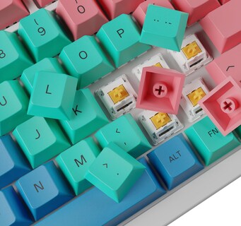 Foto 2 | Foto 2 | Conjunto De Keycaps Glorious Gpbt Sublimados En Tinta Pastel De 114 Teclas - Venta Internacional.