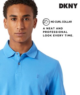 Foto 3 | Foto 3 | Camiseta Polo Masculina Dkny Ajuste Moderno De Algodón De Secado Rápido - Venta Internacional.