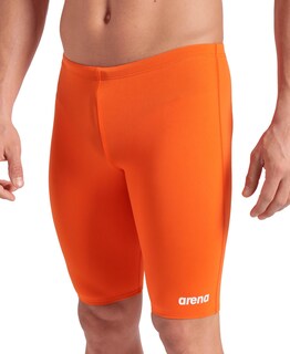 Foto 3 | Foto 3 | Bañador Tipo Jammer Para Hombre Arena Team Solid Maxlife Naranja Talla 22 - Venta Internacional.