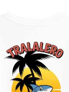 Foto 3 | Foto 3 | Playera Niño Zyro Kids Modelo 1006 Blanca Estampado Tiburón Tralalero