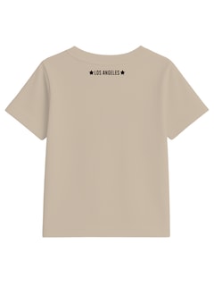 Foto 2 | Foto 2 | Playera Santa Monica 1987 Los Angeles Taupe Zyro Kids 1003 Estilo College