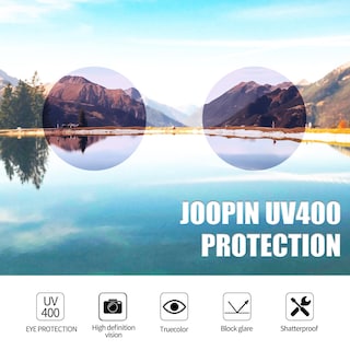 Foto 3 | Foto 3 | Gafas De Sol Pequeñas Redondas Joopin Moradas Con Filtro Uv400 Y Montura Metálica - Venta Internacional.