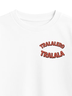 Foto 4 | Foto 4 | Playera Niño Zyro Kids 1003 Blanca Estampado Tralalero Tralala